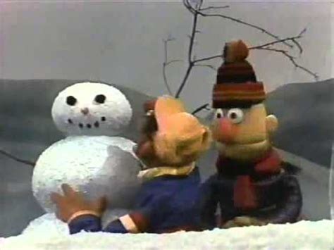 Classic Sesame Street - Ernie and Bert Make a Snowman - YouTube