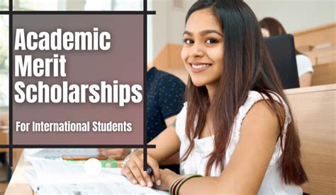 Academic Merit Scholarships for International Students at State ...