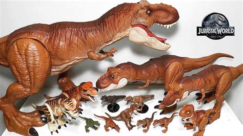 Dinosaur World Fallen Kingdom Action Figure VelociRaptor T-Rex ...