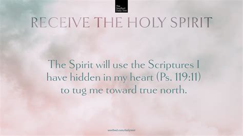 The Holy Spirit Speaks to Us Through the Scriptures - Seedbed