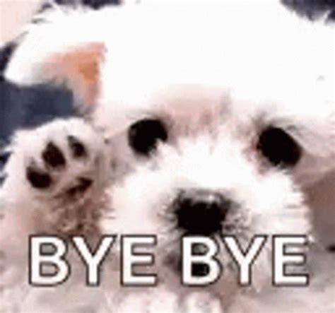 Bye Bye Cute Dog GIF | GIFDB.com