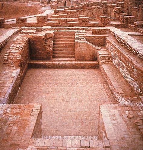 Indus Valley Civilization: The Great Bath of Mohenjo Daro. Ancient ...