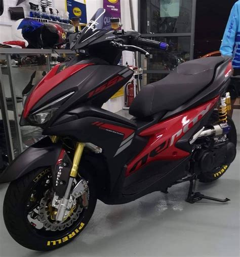 Kisah terbaik modifikasi yamaha aerox 155cc terbaru, tips, kisaran ...