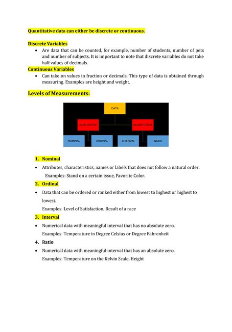 SOLUTION: Module getting to know your data the dikw pyramid types of ...