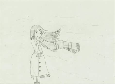 Windy day sketch by teika1997 on DeviantArt