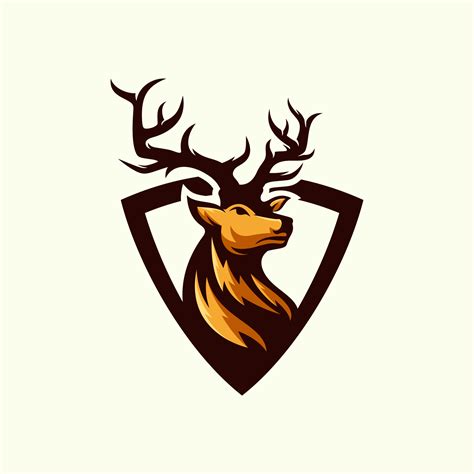 Vintage deer hunter logo design template 6627092 Vector Art at Vecteezy