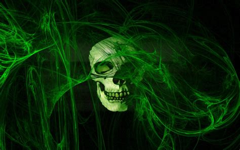 🔥 [70+] Green Skull Wallpapers | WallpaperSafari