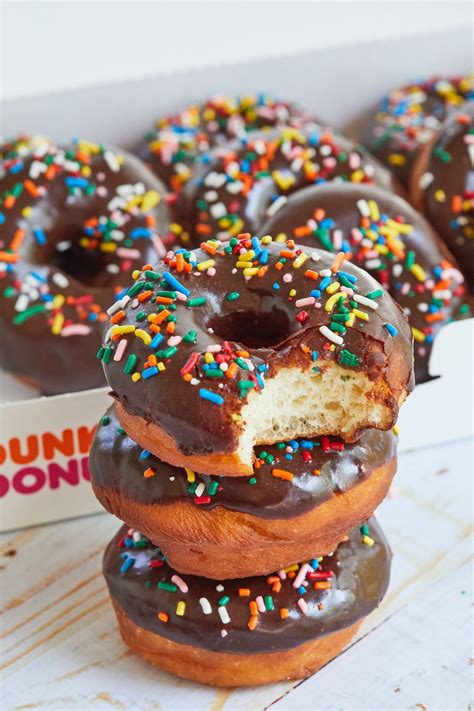 Make Perfect Dunkin Donuts Chocolate Glazed Donuts At Home