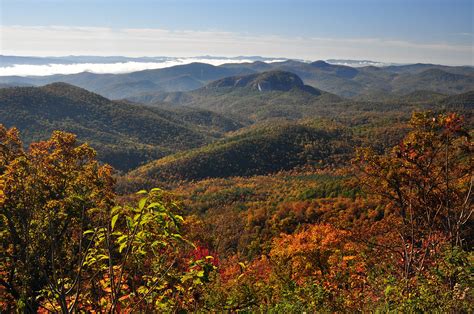 Sam Knob and Looking Glass Rock