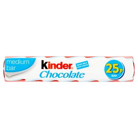 Kinder Chocolate Medium Bar 21g - We Get Any Stock