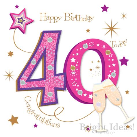 The Best Ideas for 40th Birthday Card - Home, Family, Style and Art Ideas