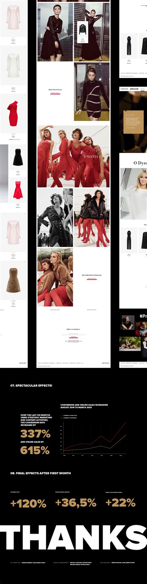 La Mania - eCommerce redesign on Behance