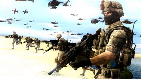 Marines Landing by LordHayabusa357 on DeviantArt