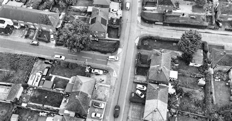 Aerial View of a Suburban Area in City · Free Stock Photo