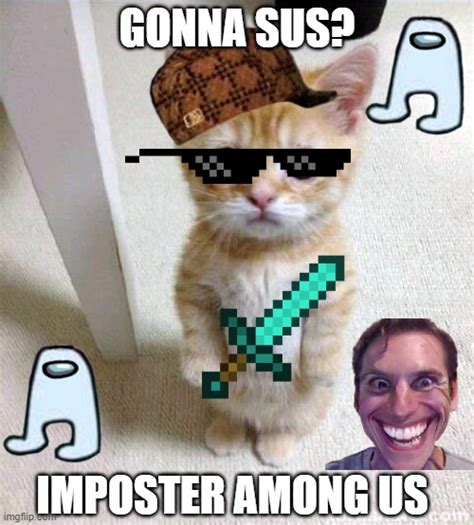 CAT AMONG US - Imgflip