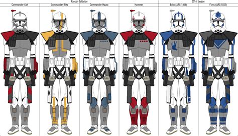 ARC Troopers (Experimental Armor) by QuillSpirit15971 on DeviantArt