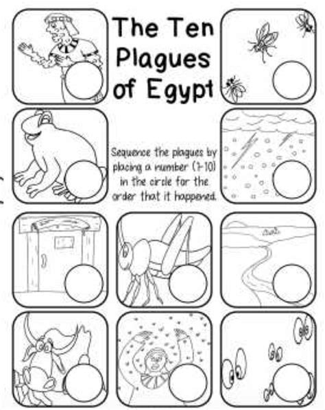 10 Plagues Free Printable - Printable Word Searches