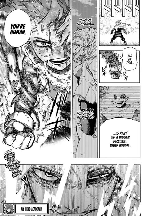 My Hero Academia, Chapter 411 - My Hero Academia Manga Online