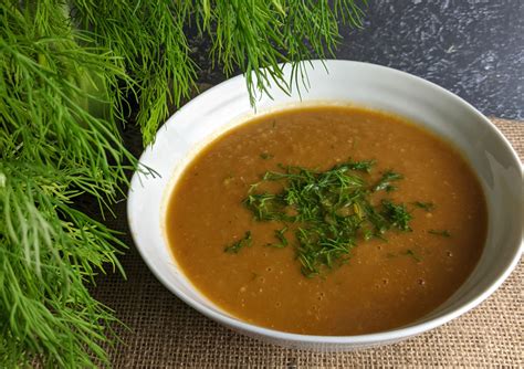 Roasted Green Tomato Soup - The Frugal Flexitarian