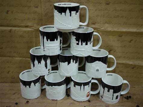 My Starbucks Mug Collection | Starbucks City Mugs