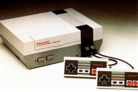 Look back at the original classic Nintendo Entertainment System/NES ...