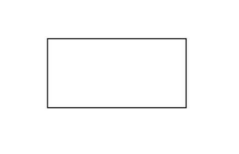 Rectangle Outline SVG PNG Digital Download - Etsy