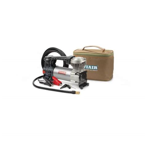 VIAIR 88P Portable Compressor Kit, Alligator Clamps, Tire Inflator/Pump ...