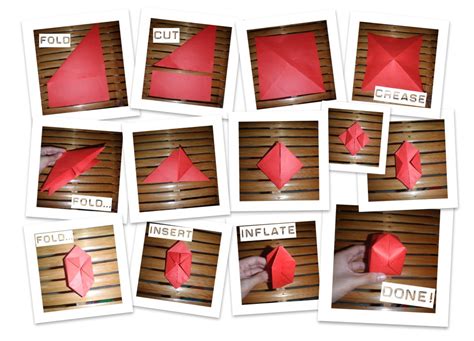 ORIGAMI LANTERN DIAGRAM « EMBROIDERY & ORIGAMI