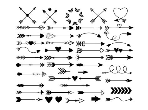 Arrow Silhouette SVG Files