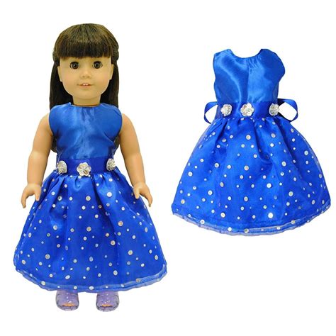 Doll Clothes - Beautiful Blue Dress Outfit Fits American Girl Doll, My ...