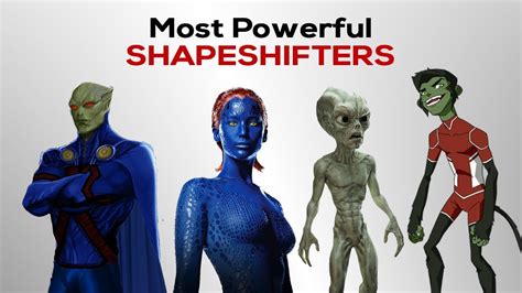 TOP 10 Shapeshifters in the Universe - YouTube