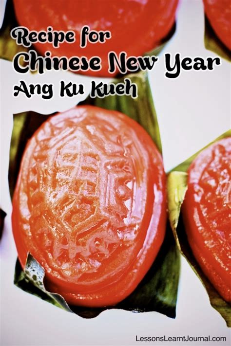 Recipe: Chinese New Year Ang Ku Kueh