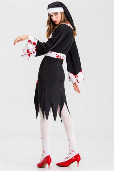 Halloween Scary Nun Costume Set - Reflex Garments