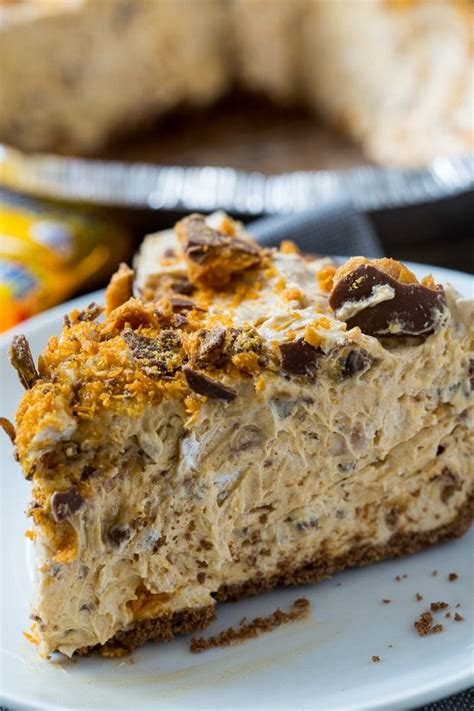 Butterfinger Pie - Spicy Southern Kitchen