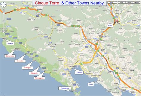 Mapas de Manarola - Itália | MapasBlog