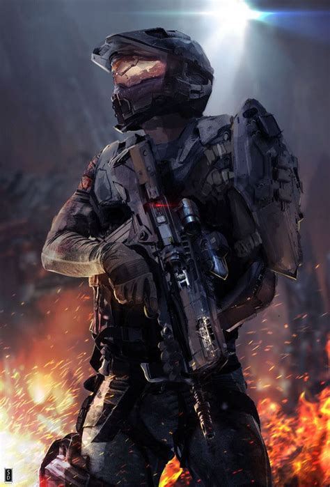 redskullspage: Spartan by Shai Daniel - Olivia Black | Halo spartan ...