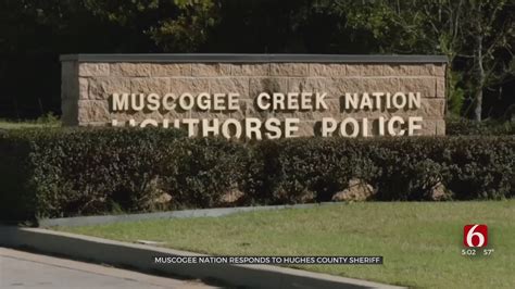 Muscogee Nation Responds To Hughes County Sheriff