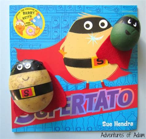 Make your own Supertato | Supertato, Theme activity, Book club activities