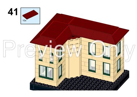 LEGO MOC Modern family houses by cecivier | Rebrickable - Build with LEGO