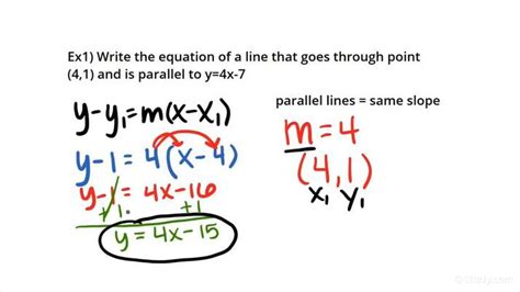 How Do You Find The Equation Of A Line That Passes Through Points ...