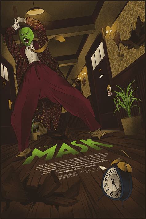 The Mask (1994) [700 x 1050] | Movie art, Superhero poster, Film art