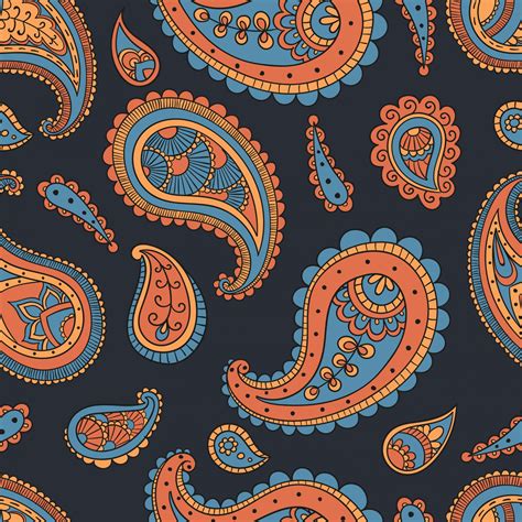 Paisley Pattern Seamless Background Free Stock Photo - Public Domain ...