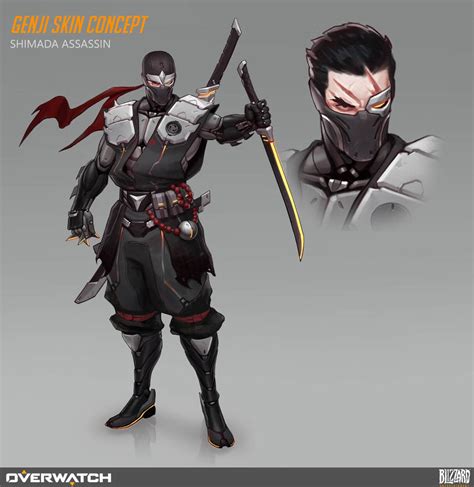 Genji Skin Concept by AlekseyBayura on DeviantArt