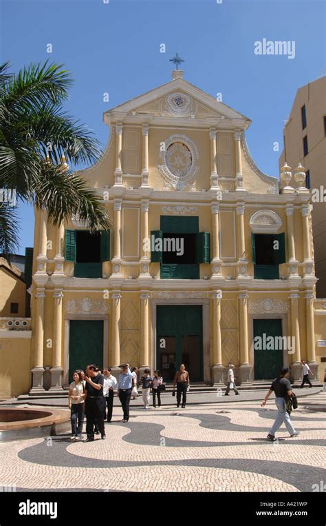 St. Dominic's Church, Macau Stock Photo - Alamy