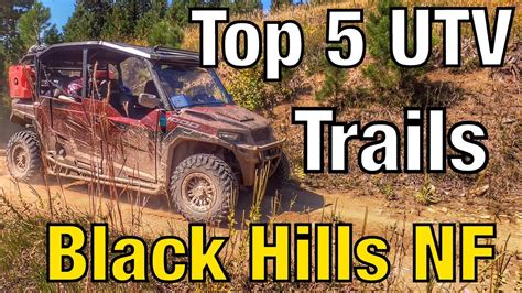 Top Five Black Hills UTV Trails || South Dakota Side by Side Riding ...