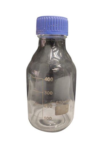 Borosilicate Glass Reagent Bottle, Capacity : 500ml, Cap Type : Screw ...