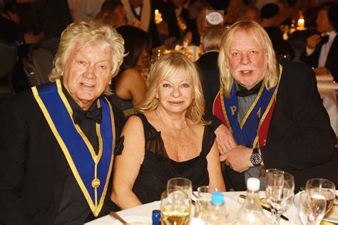 John Lodge with his wife, Kirsten and Rick Wakeman Rick Wakeman, Justin ...