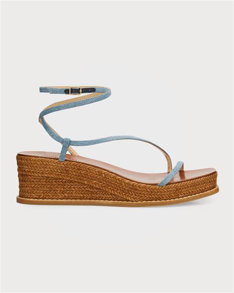 Jimmy Choo Dovina Espadrille Wedge Sandals | Neiman Marcus