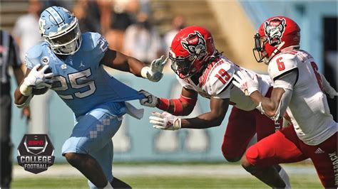 NC State Wolfpack vs. North Carolina Tar Heels | 2020 College Football ...