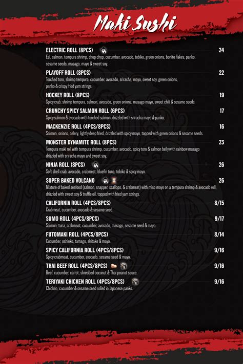 Main Menu – Sumo Sumo Sushi & Bar Grill